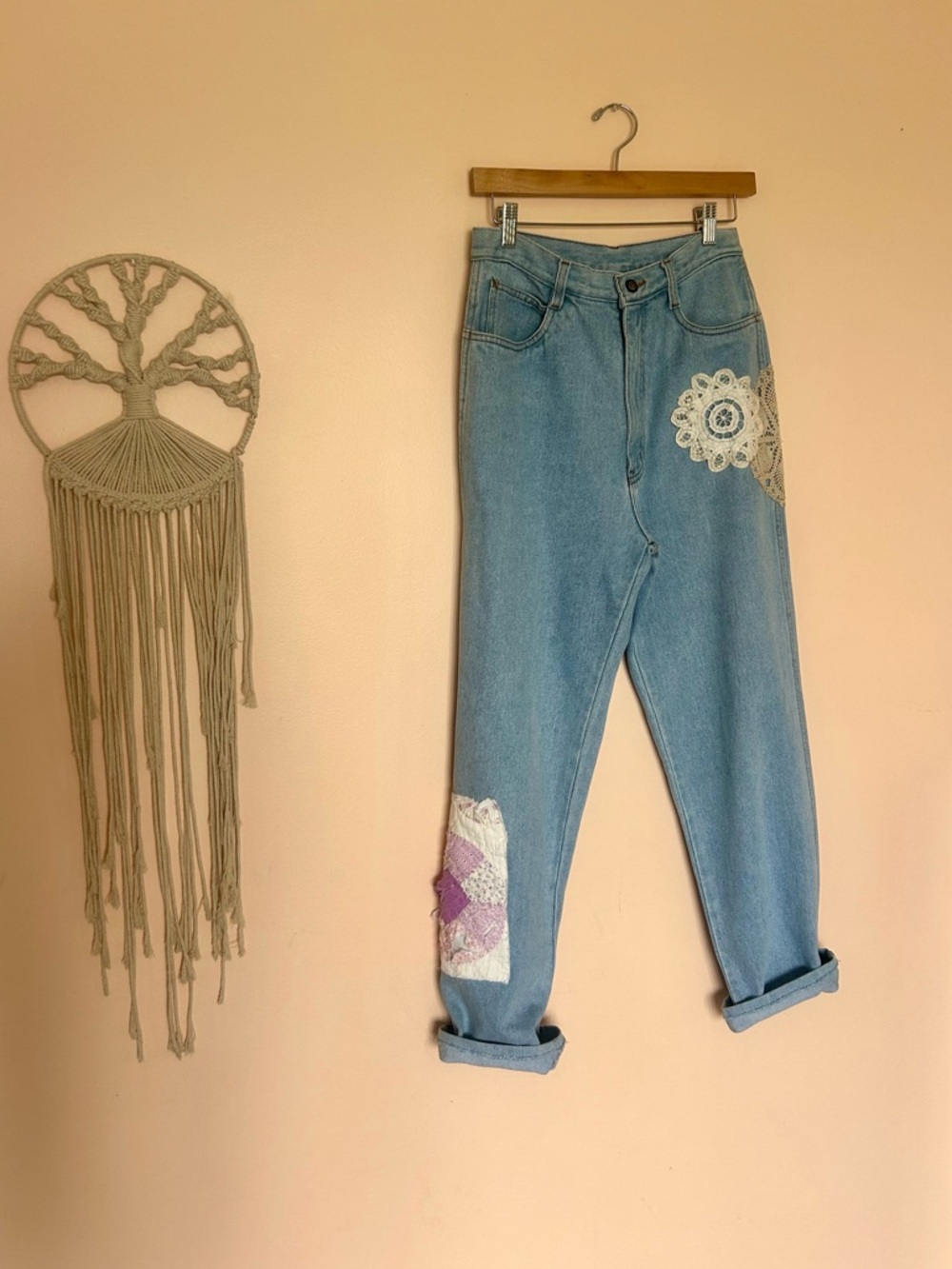 Upcycled Mom Jeans